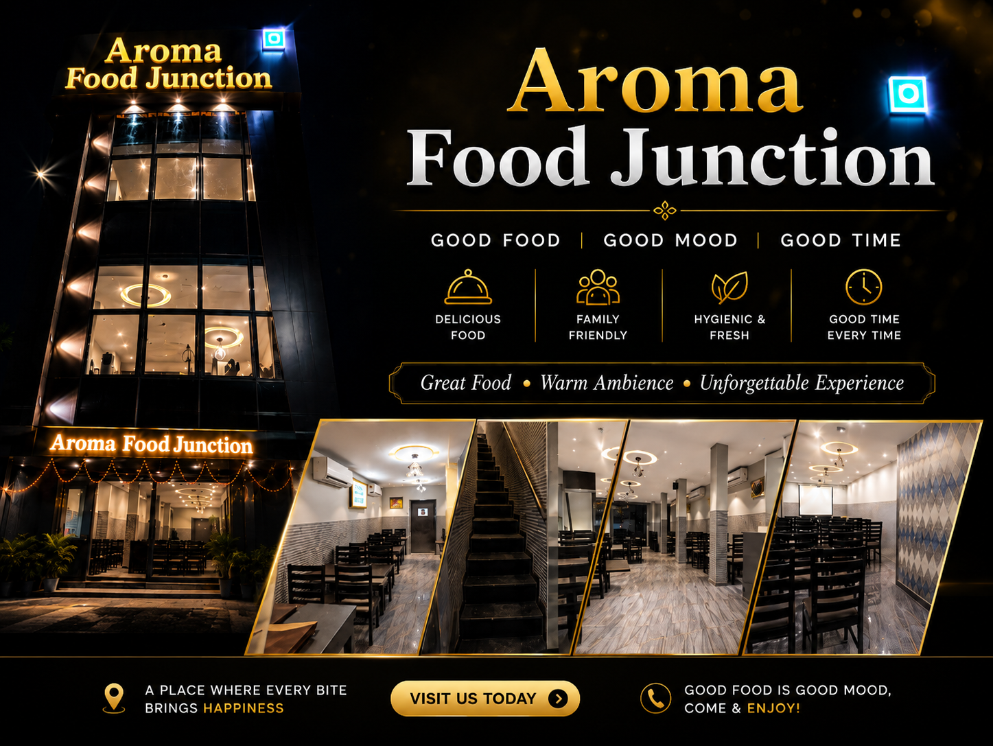 Aroma restaurant ambience